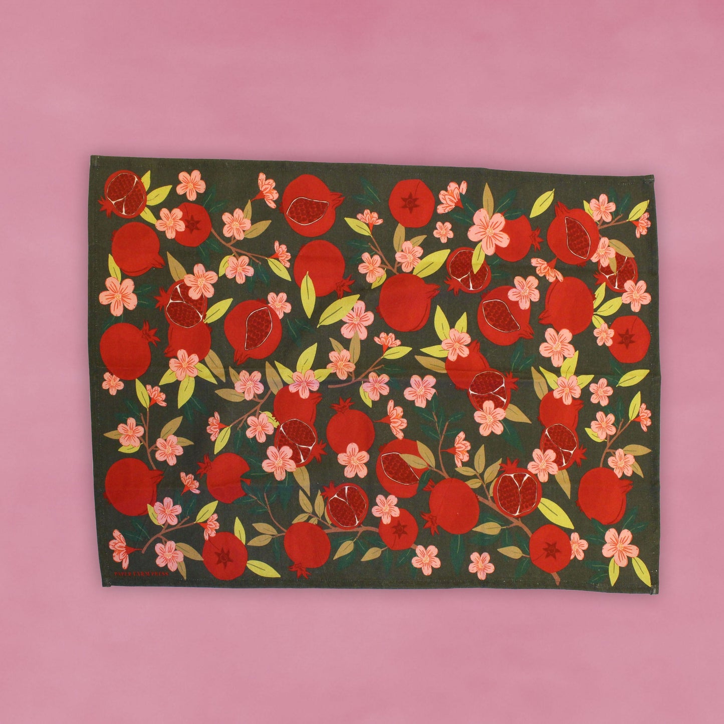 Pomegranate Tea Towel