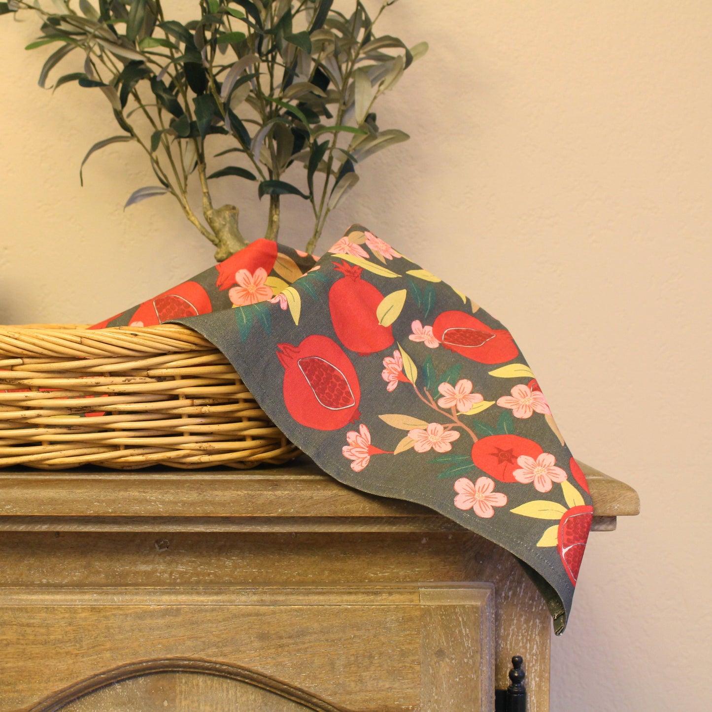 Pomegranate Tea Towel