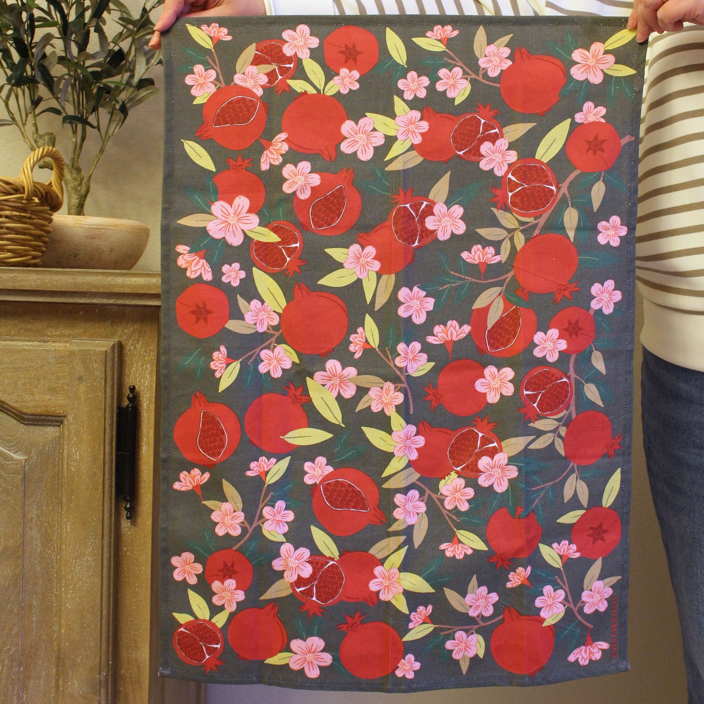 Pomegranate Tea Towel