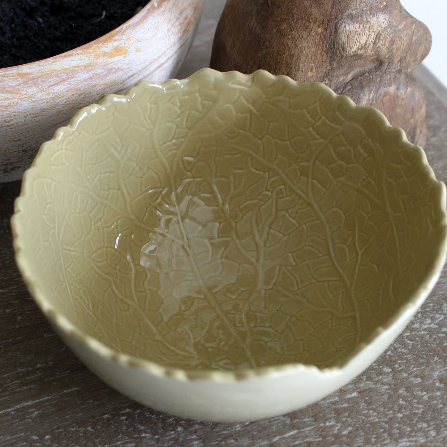 Lettuce Leaf-Shaped Bowls
