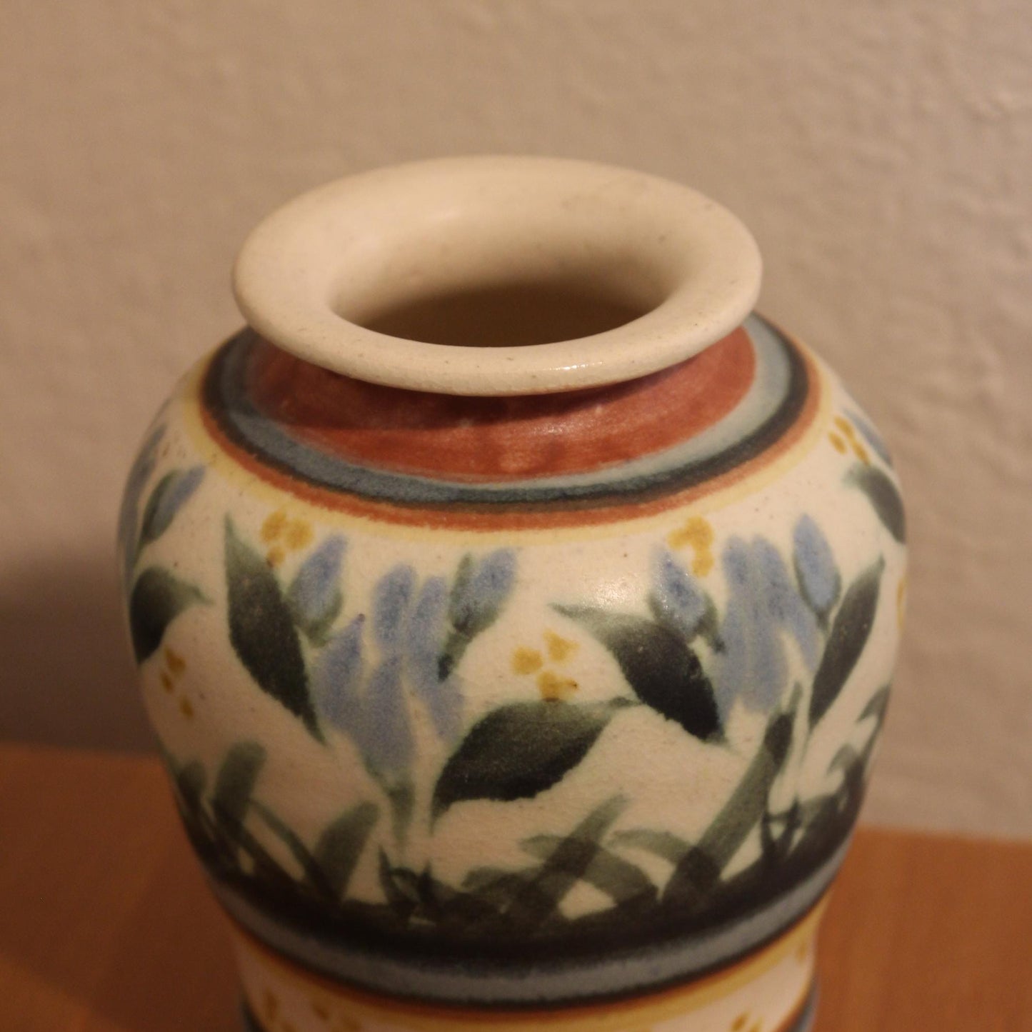 Vintage Charming Small Vintage Floral Vase