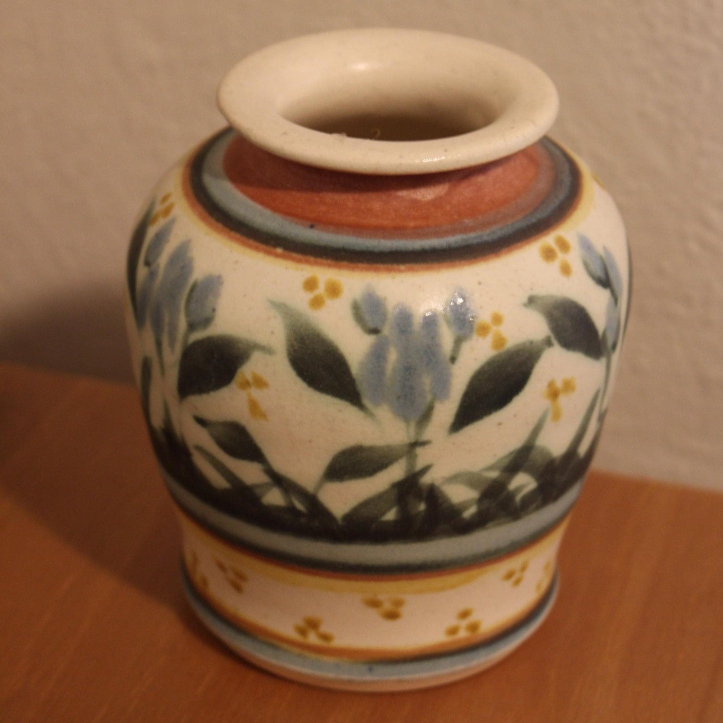 Vintage Charming Small Vintage Floral Vase