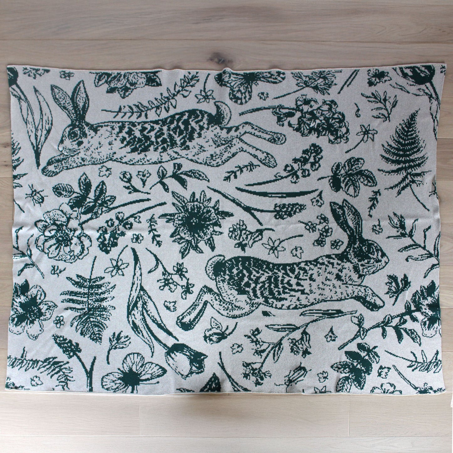 Little Garden Throw Blanket