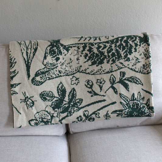 Little Garden Throw Blanket