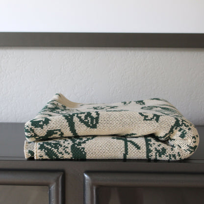 Little Garden Throw Blanket
