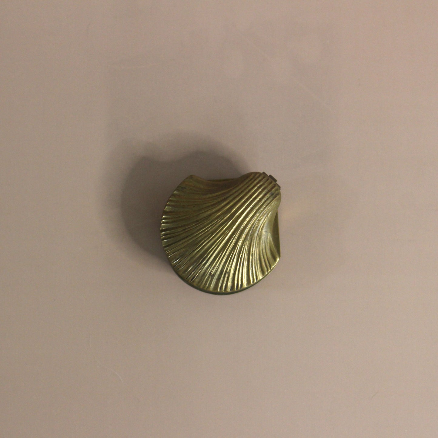 Brass Shell Jewelry Box