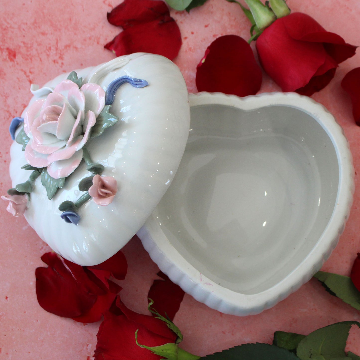 Vintage Heart Catchall Dish
