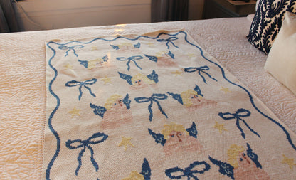 Celestial Cherub Knit Blanket