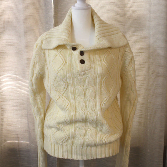 Cozy & Classic Vintage Cable Knit Sweater