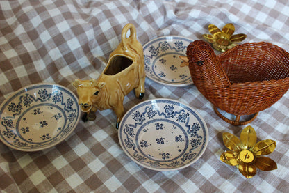 Vintage Blue Fleur Vintage Petite Bowls