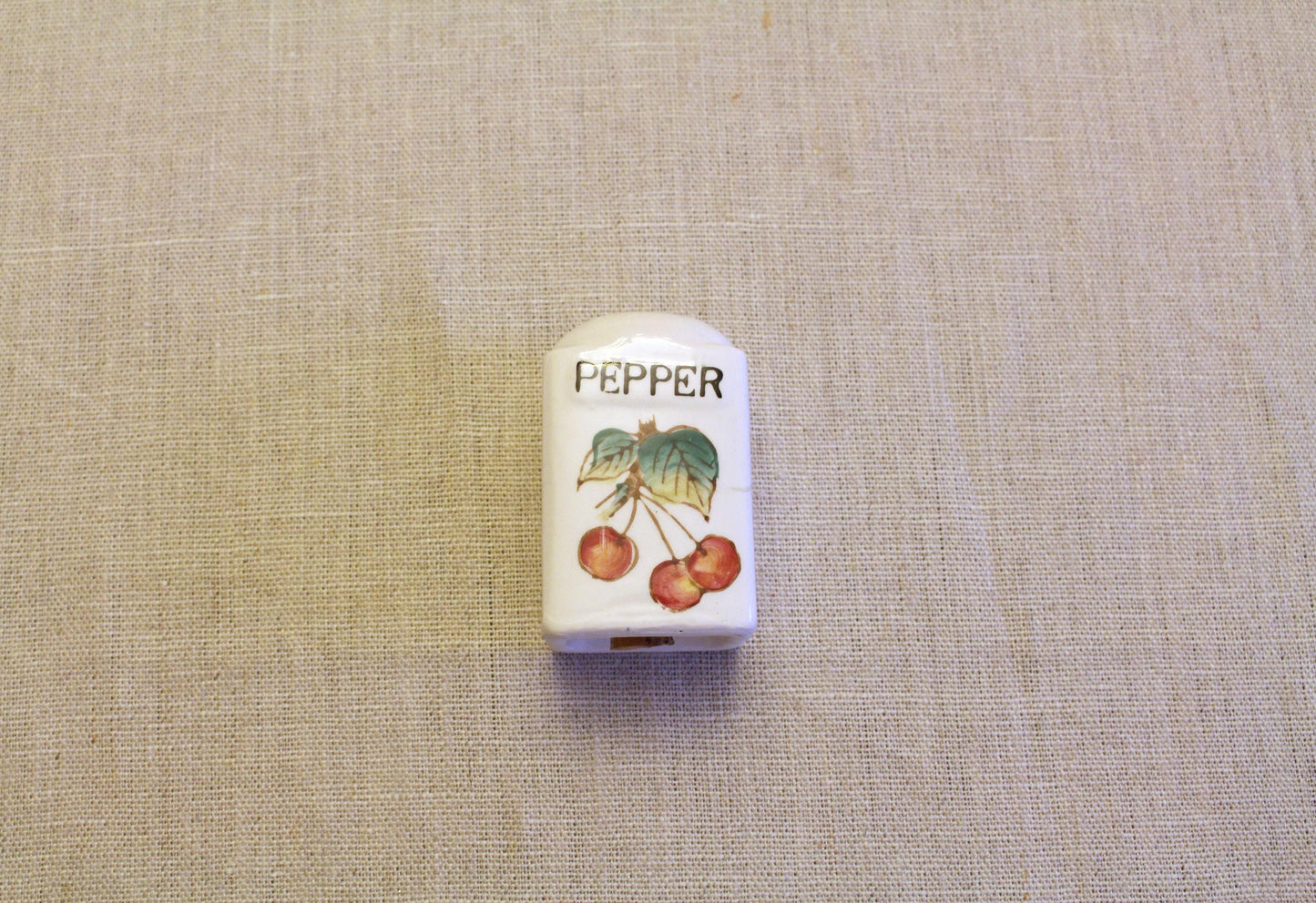 Vintage Cherry Salt & Pepper Shakers